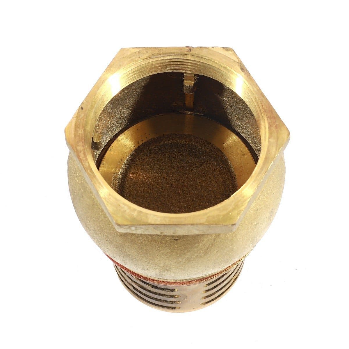 ANA ฟุตวาล์วทองเหลือง 2 1/2 นิ้ว รุ่น 121 ทนแรงดัน 125 PSI ตะแกรงขนาดใหญ่ ทำให้น้ำไหลสะดวก รับประกัน 5 ปี (เอน่า)