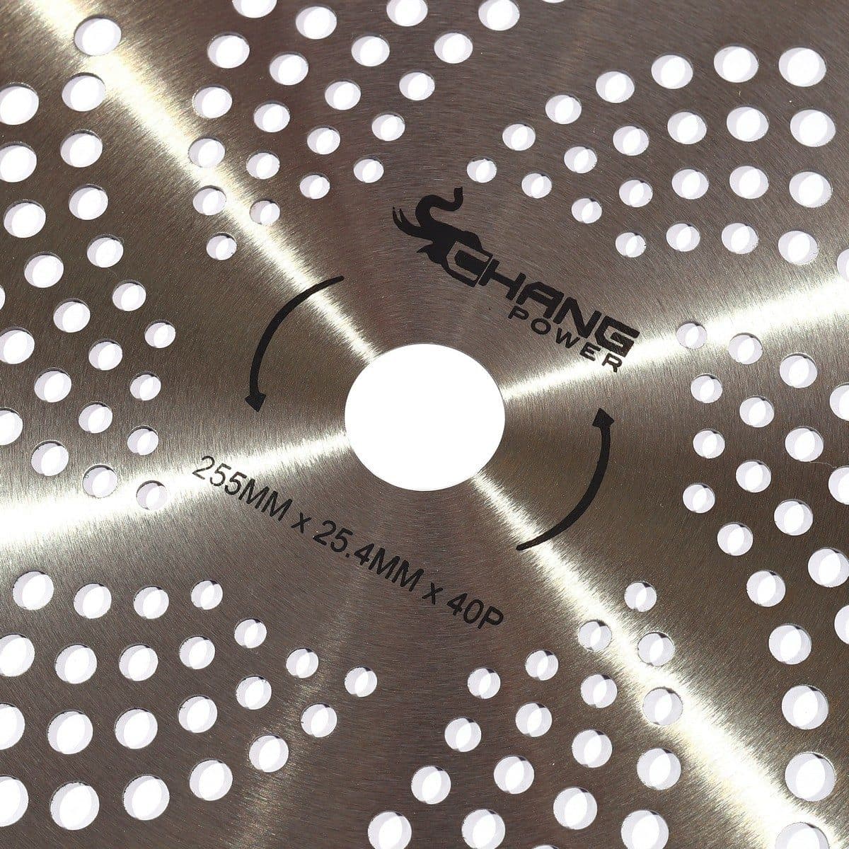 ใบเลื่อยวงเดือน ตัดหญ้า 10"(255MM) X 40T