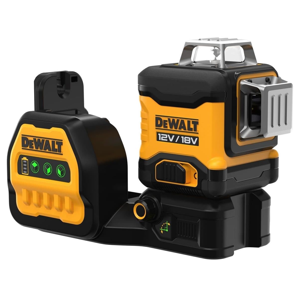 DEWALT เลเซอร์วัดระดับแบบ 3 เส้น 360 องศา รุ่น DCE089NG18-XJ แสงเลเซอร์สีเขียว แม่นยำ +/- 3 มม.ต่อ 10 ม. (ดีวอลท์)