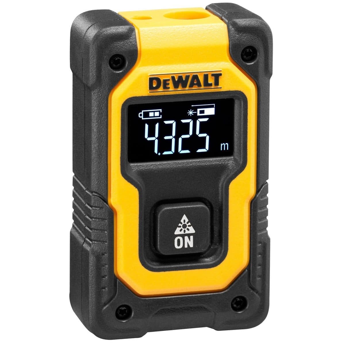 DEWALT เลเซอร์วัดระยะ 16 เมตร รุ่น DW055PL-XJ กำลังไฟฟ้า 3.7 โวลต์ ความแม่นยำ +/- 6 มม. ต่อ 10 เมตร (ดีวอลท์)