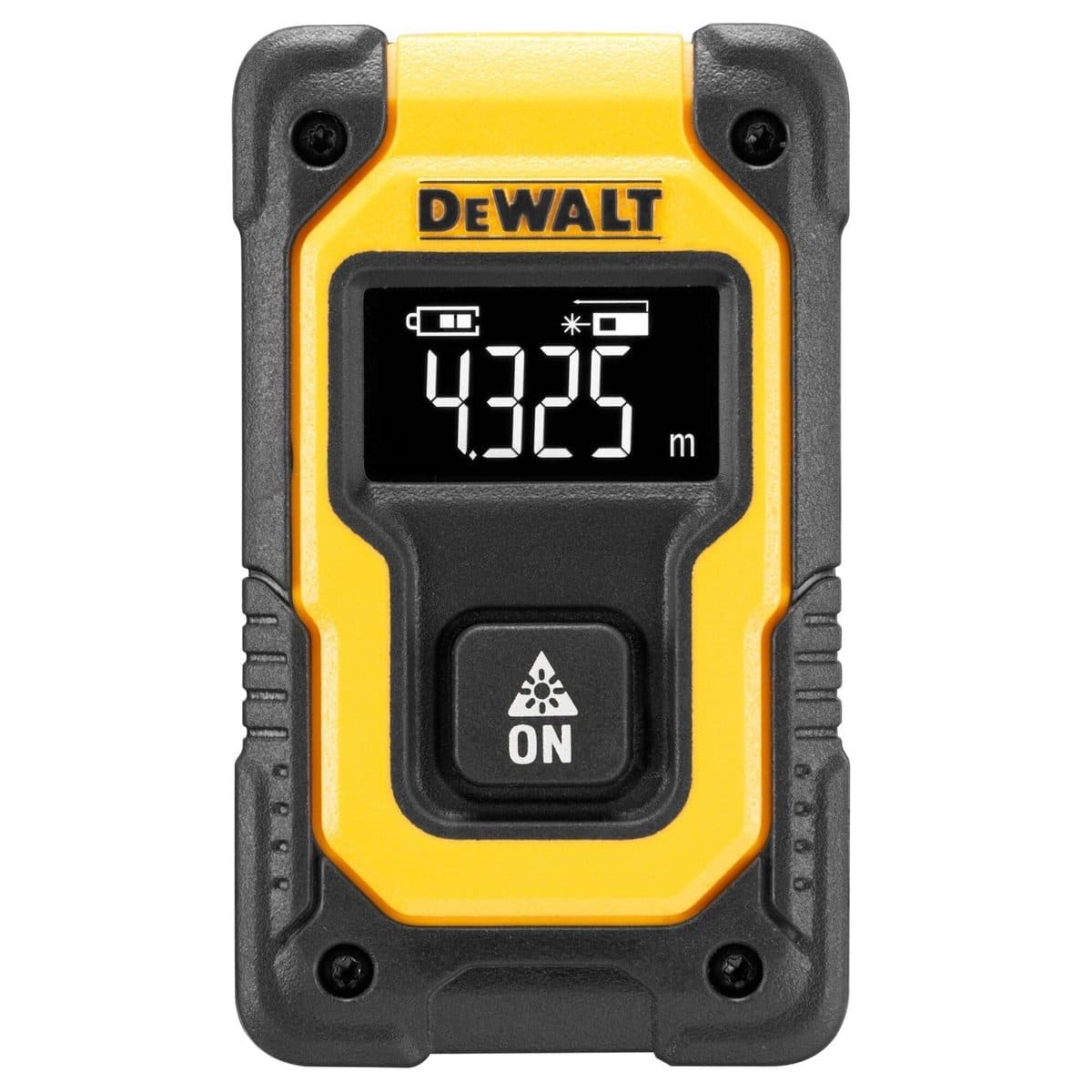 DEWALT เลเซอร์วัดระยะ 16 เมตร รุ่น DW055PL-XJ กำลังไฟฟ้า 3.7 โวลต์ ความแม่นยำ +/- 6 มม. ต่อ 10 เมตร (ดีวอลท์)
