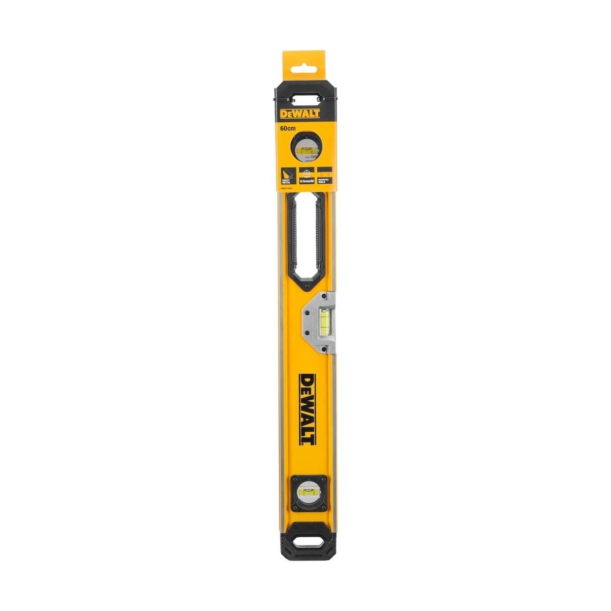 DEWALT ระดับน้ำ Box Beam Level 60 ซม. รุ่น DWHT0-43224-30 ความแม่นยำสูงสุด 0.5 มม./ม. ลูกน้ำแข็งแรงไม่แตกง่าย (ดีวอลท์)