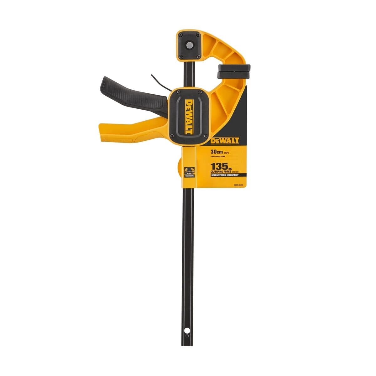 DEWALT แคลมป์จับชิ้นงาน ขนาด 12 นิ้ว รุ่น DWHT0-83193 แรงบีบ/จับ 135 กก. เสริมด้วยไนล่อน ทำให้แข็งแกร่งและทนทาน (ดีวอลท์)