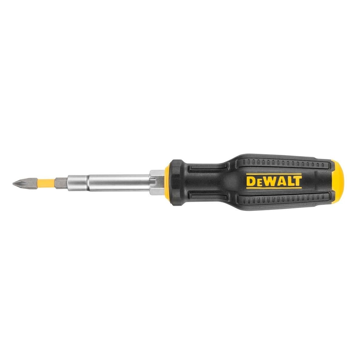 DEWALT ไขควง MaxFit 6-in-1 Multi-Bit Screwdriver รุ่น DWHT0-66569 ระบบล็อคสกรูแม่เหล็กป้องกันการโยกเยก (ดีวอลท์)