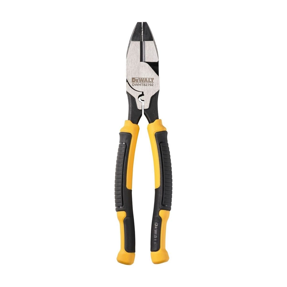 DEWALT คีมปากตรง Multi-Use ขนาด 9.5 นิ้ว รุ่น DWHT82792-0 ความแข็งสม่ำเสมอตลอดคมตัด ใช้สำหรับหนีบหรือตัด (ดีวอลท์)