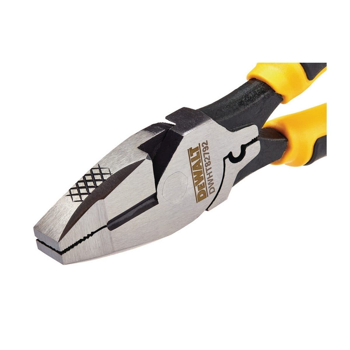 DEWALT คีมปากตรง Multi-Use ขนาด 9.5 นิ้ว รุ่น DWHT82792-0 ความแข็งสม่ำเสมอตลอดคมตัด ใช้สำหรับหนีบหรือตัด (ดีวอลท์)