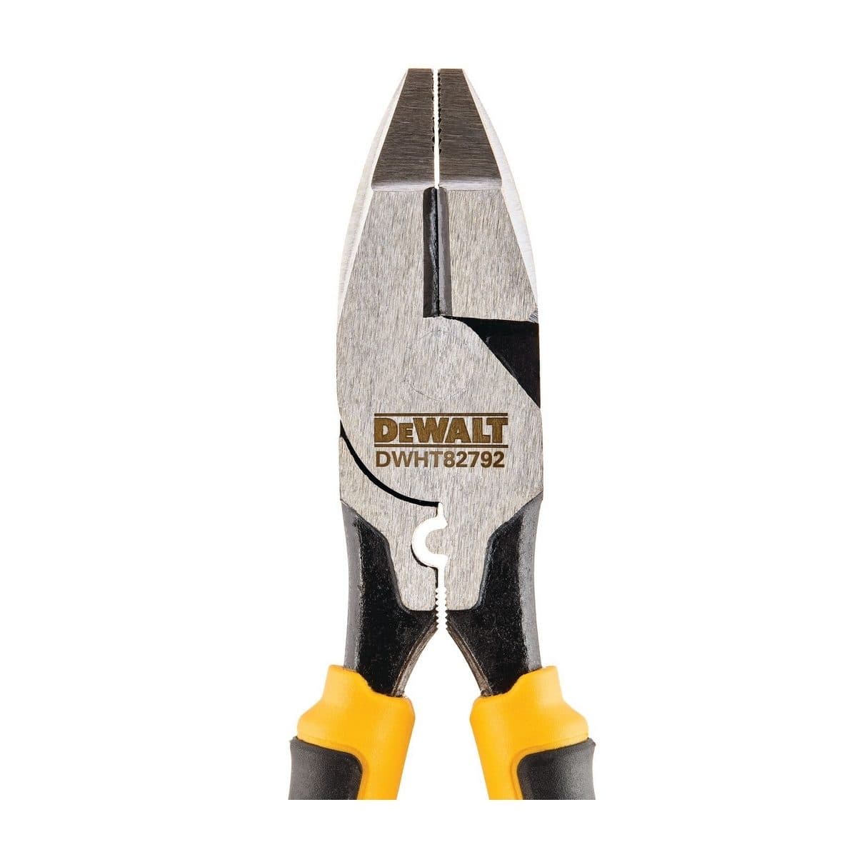 DEWALT คีมปากตรง Multi-Use ขนาด 9.5 นิ้ว รุ่น DWHT82792-0 ความแข็งสม่ำเสมอตลอดคมตัด ใช้สำหรับหนีบหรือตัด (ดีวอลท์)