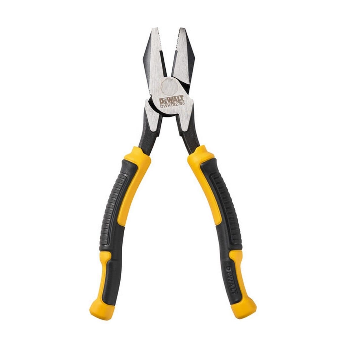 DEWALT คีมปากตรง ขนาด 8 นิ้ว (215 มม.) รุ่น DWHT82795-0 ความแข็งสม่ำเสมอตลอดคมตัด ใช้สำหรับหนีบหรือตัด (ดีวอลท์)