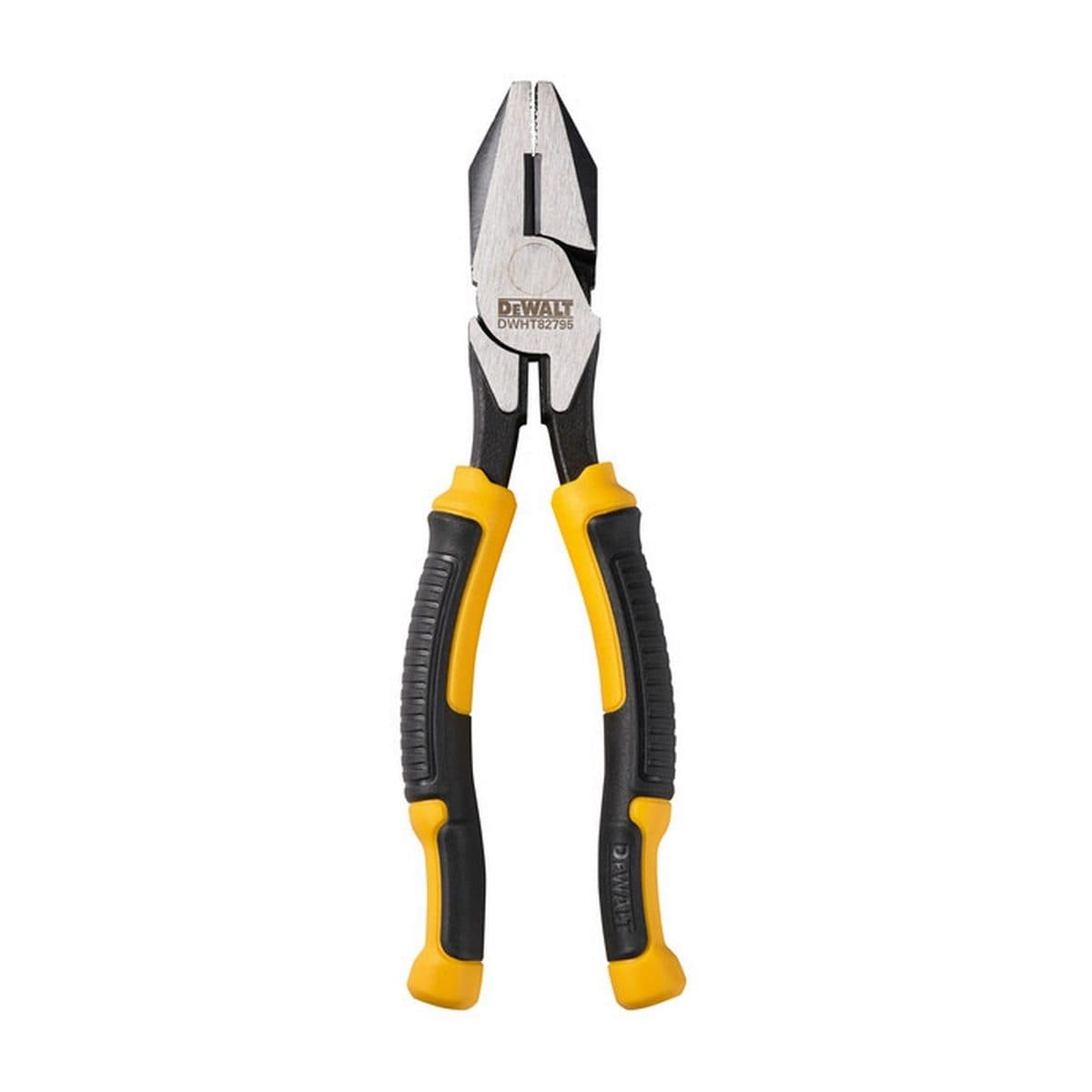 DEWALT คีมปากตรง ขนาด 8 นิ้ว (215 มม.) รุ่น DWHT82795-0 ความแข็งสม่ำเสมอตลอดคมตัด ใช้สำหรับหนีบหรือตัด (ดีวอลท์)