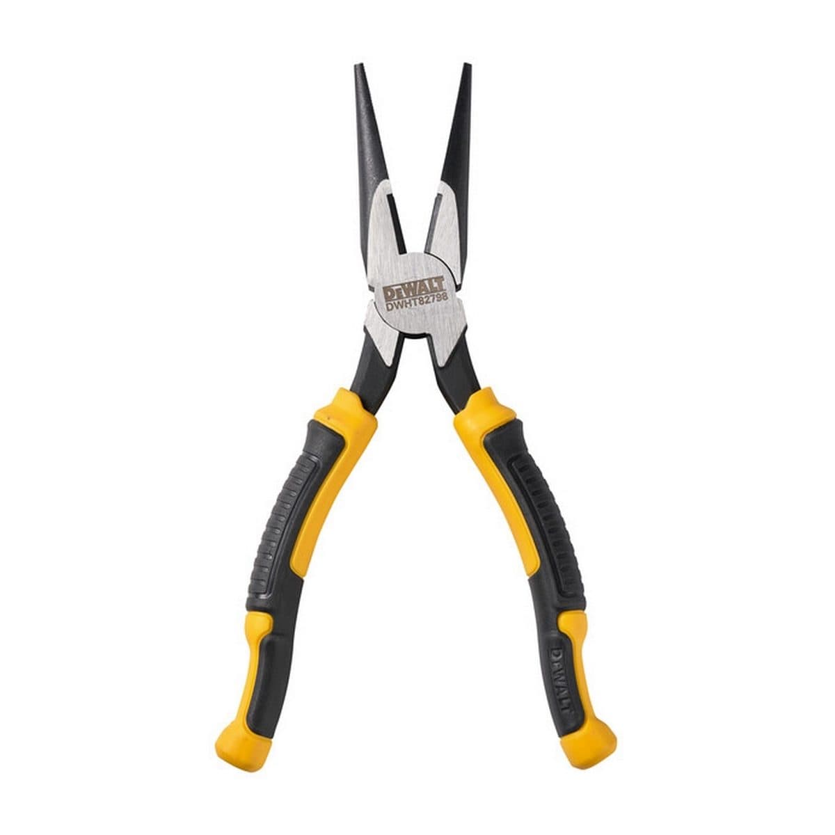 DEWALT คีมปากแหลม ขนาด 8 นิ้ว (200 มม.) รุ่น DWHT82798-0 ความแข็งสม่ำเสมอตลอดคมตัด ใช้สำหรับหนีบหรือตัด (ดีวอลท์)