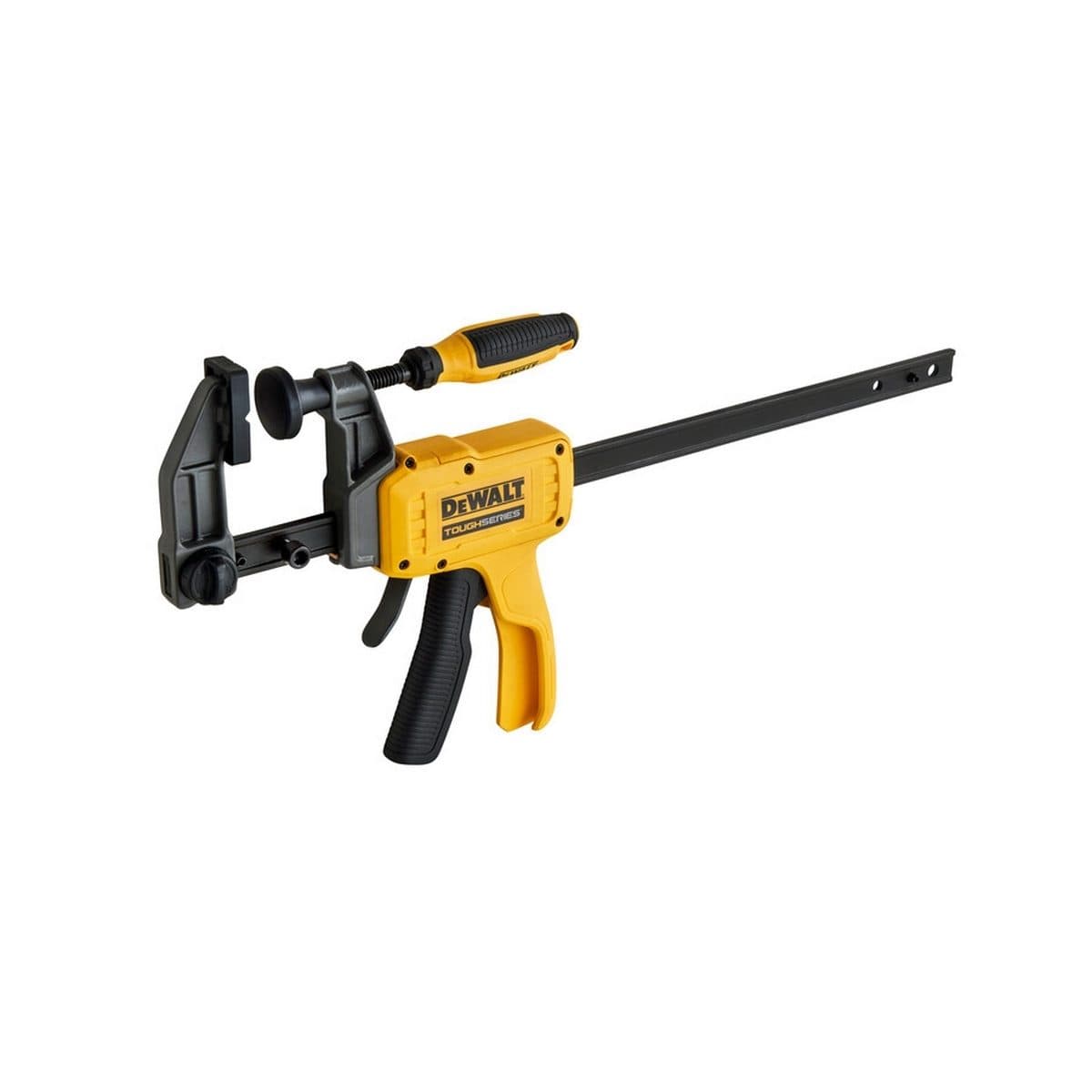 DEWALT แคลมป์ ไฮบริด ขนาด 12 นิ้ว รุ่น DWHT83600 ขากรรไกรและฝักเป็นร่องรูปตัว V สำหรับยึดท่ออย่างแน่นหนา (ดีวอลท์)