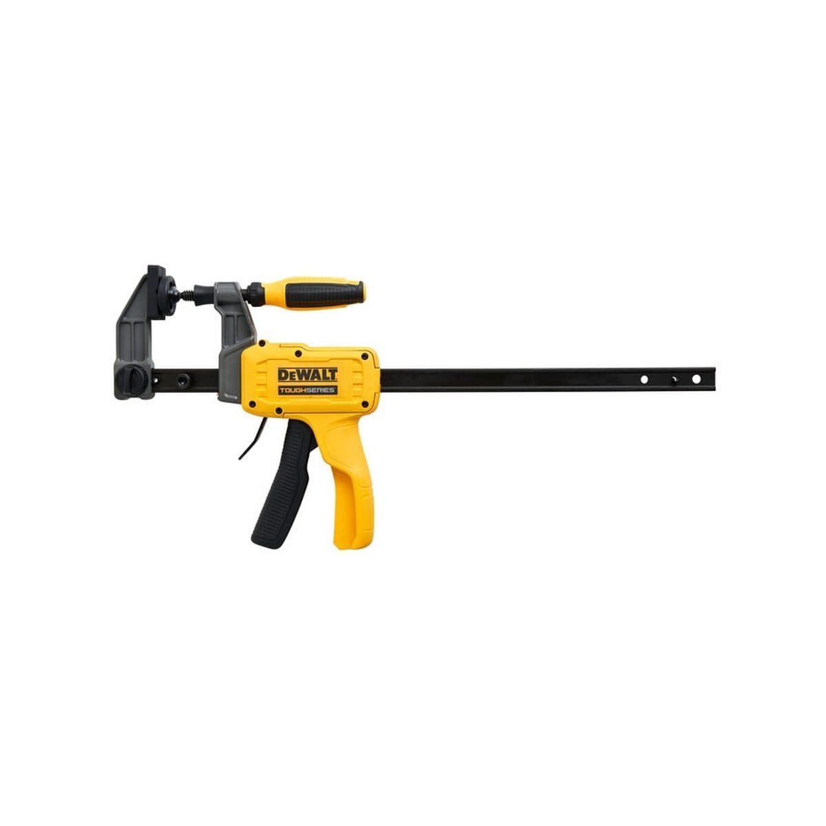 DEWALT แคลมป์ ไฮบริด ขนาด 12 นิ้ว รุ่น DWHT83600 ขากรรไกรและฝักเป็นร่องรูปตัว V สำหรับยึดท่ออย่างแน่นหนา (ดีวอลท์)