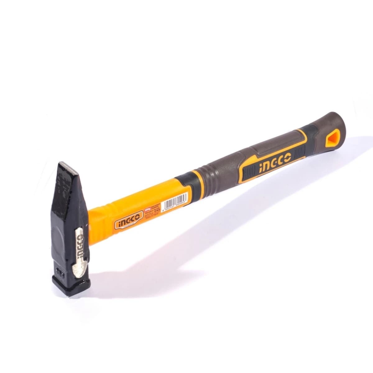 INGCO ค้อนช่างทองด้ามไฟเบอร์ 300 กรัม รุ่น HMH82300 ผลิตจากวัสดุ Carbon Steel (อิงโก้)