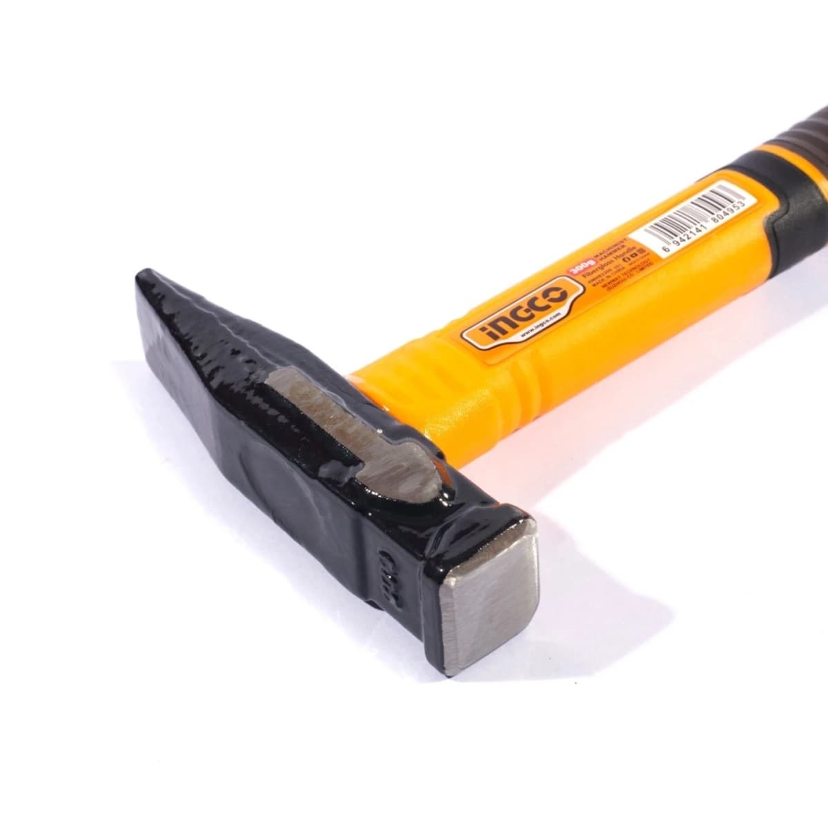 INGCO ค้อนช่างทองด้ามไฟเบอร์ 300 กรัม รุ่น HMH82300 ผลิตจากวัสดุ Carbon Steel (อิงโก้)