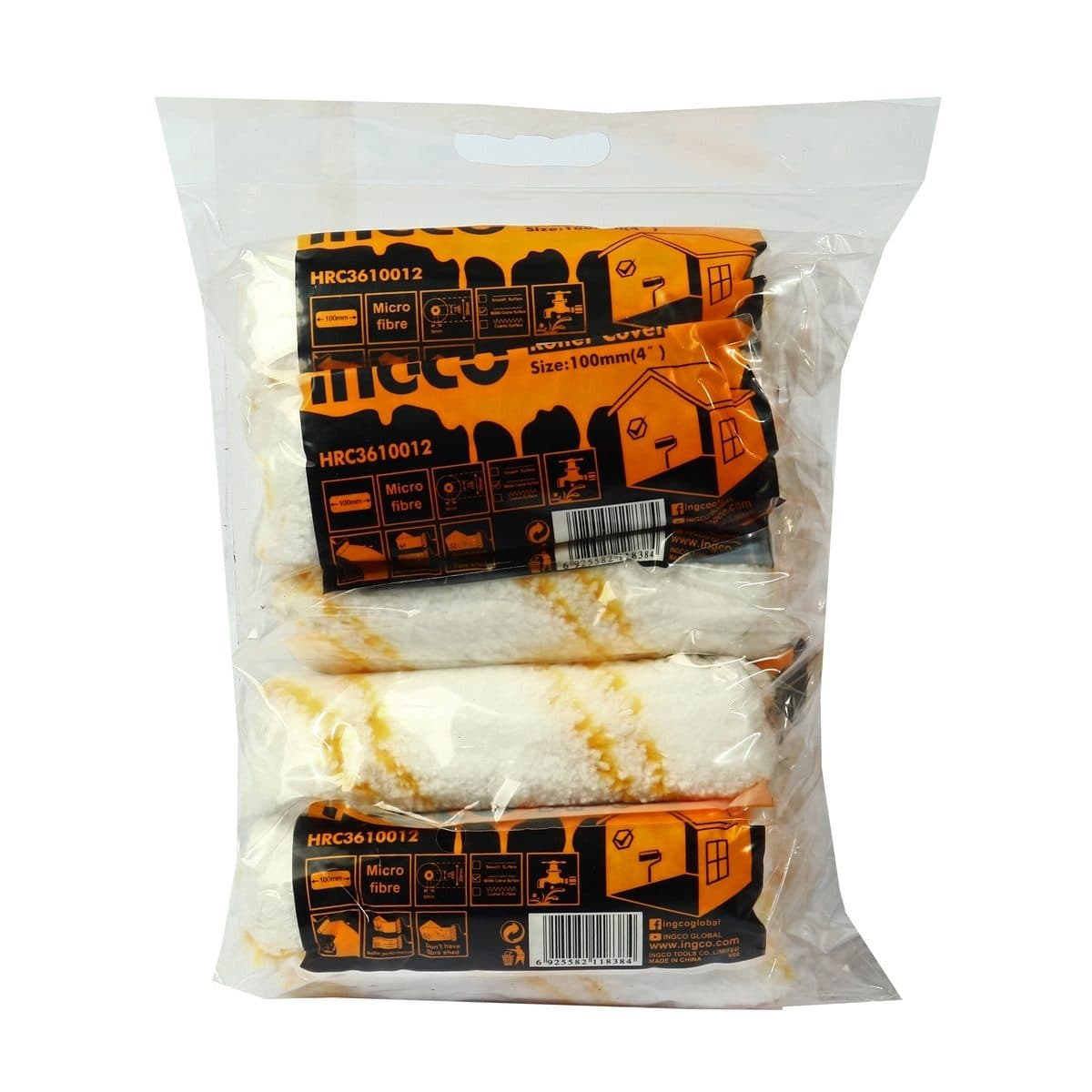 HRC3610012อะไหล่ลูกกลิ้ง 4" (10PCS/PAC)