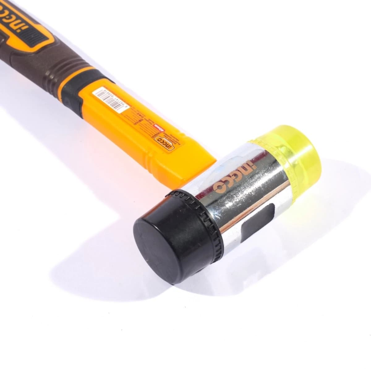 INGCO ค้อนหัวพลาสติก ด้ามไฟเบอร์ รุ่น HRUH8940 ขนาดเส้นผ่าศูนย์กลางหัวค้อน 40 มม. ด้ามจับไฟเบอร์ (อิงโก้)