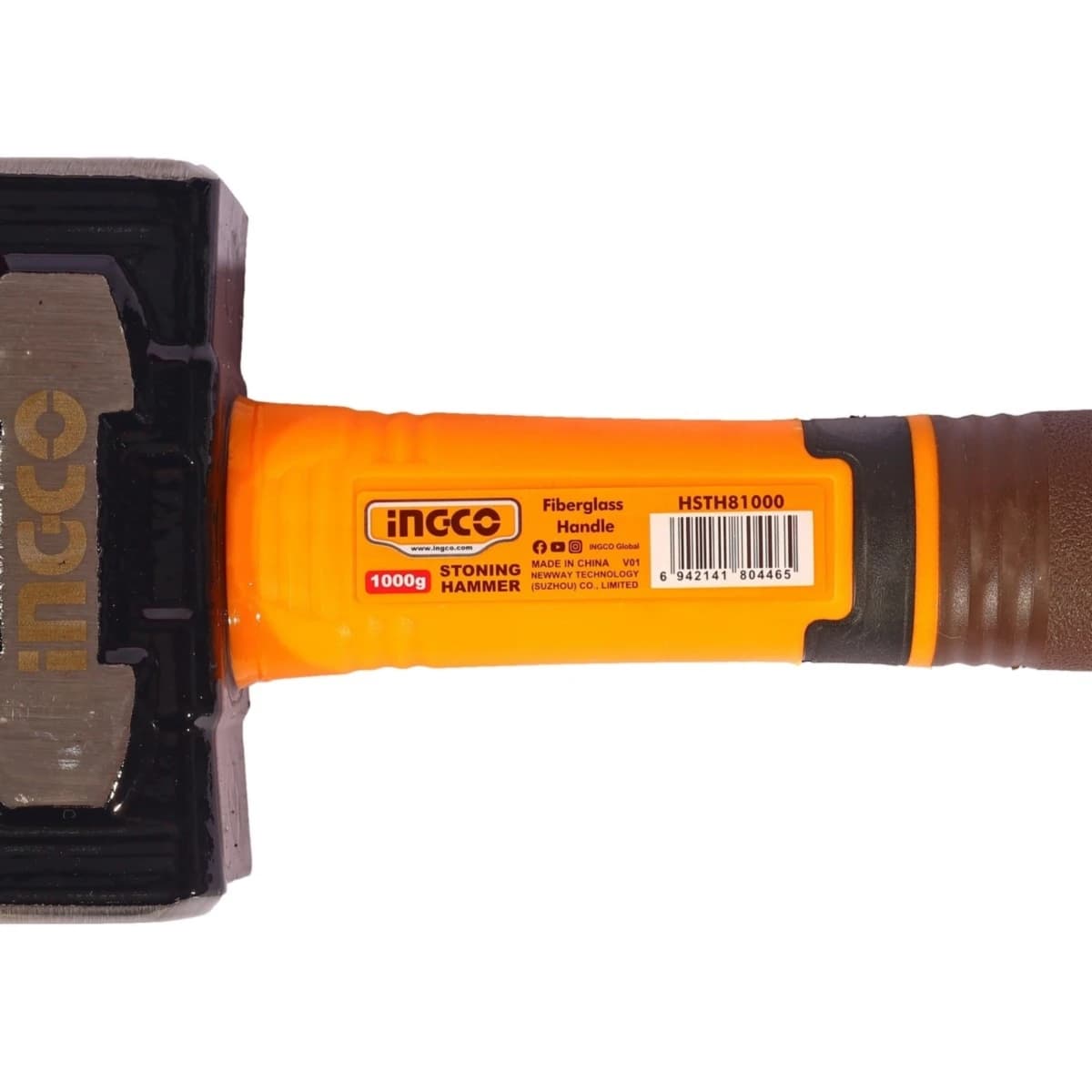 INGCO ค้อนทุบด้ามไฟเบอร์ 1000 กรัม รุ่น HSTH81000 ผลิตจากวัสดุ Carbon Steel (อิงโก้)