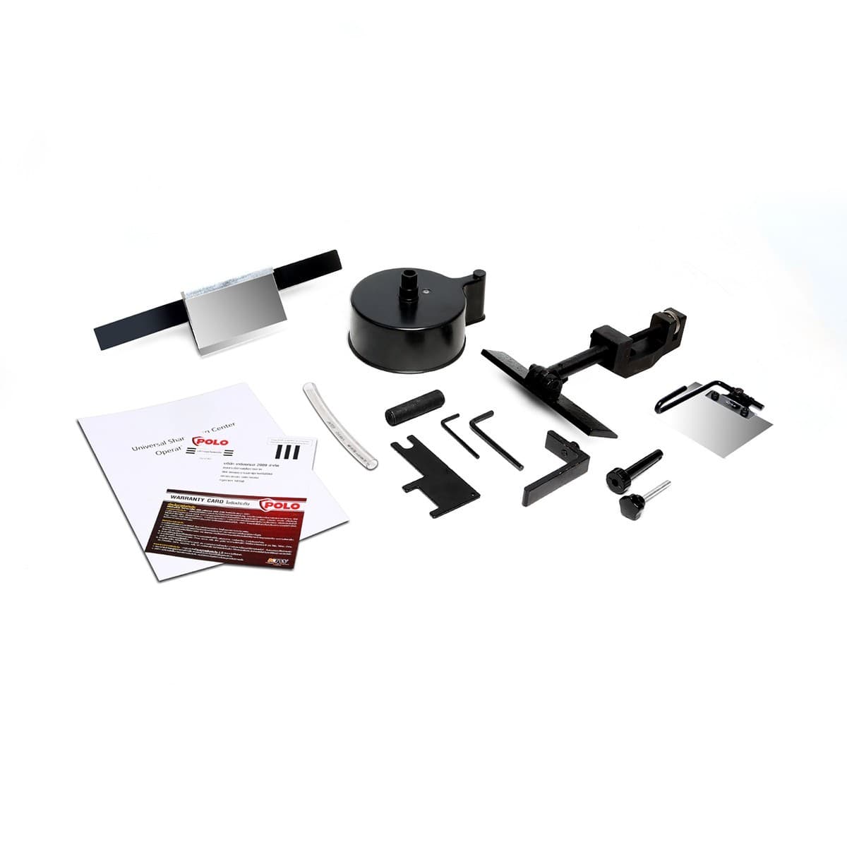 POLO มอเตอร์หินไฟ+ลับใบกบ 5 นิ้ว กำลัง 1/4 แรงม้า (0.25 กิโลวัตต์) รุ่น KT SCM5800 กำลังไฟ 230 โวลต์ มอเตอร์ 2 สาย 2 Pole ความเร็วรอบ 2850 ร