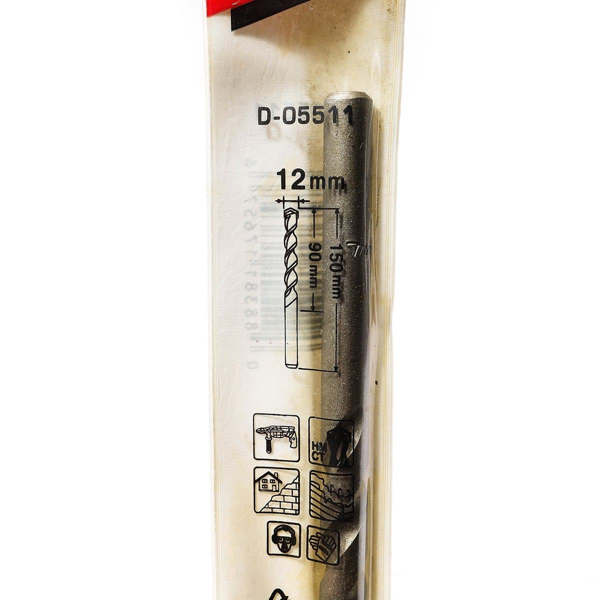 D-05511/D-05343 ดอกเจาะปูนตรง 12 X 150MM