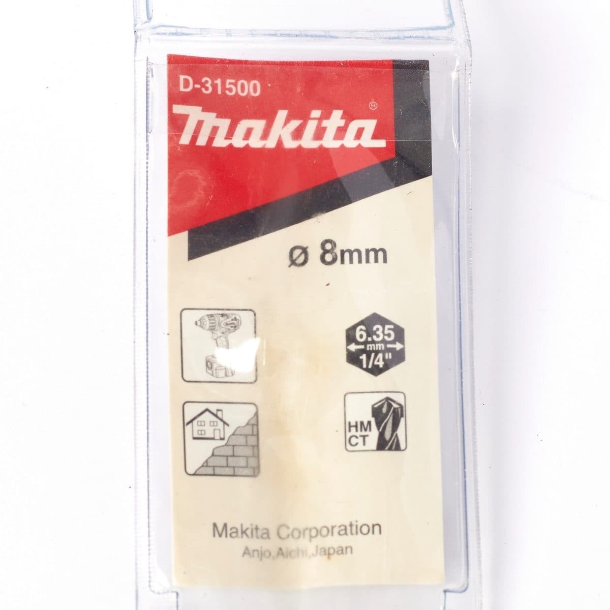 D-31500 ดอกเจาะปูนก้านหกเหลี่ยม 8 X 100