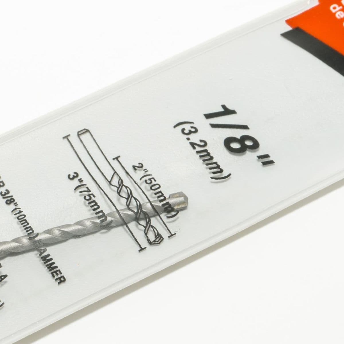 D-24309 ดอกเจาะปูนก้านตรง1/8"(3.2มม)X3"