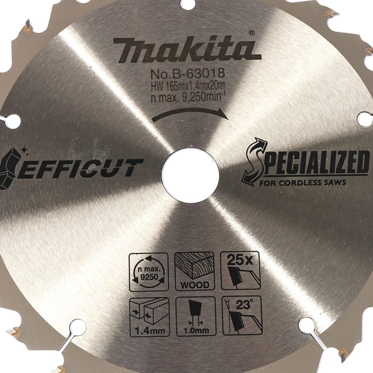 EFFICUT ใบเลื่อย 6" X 25T (B-63018)