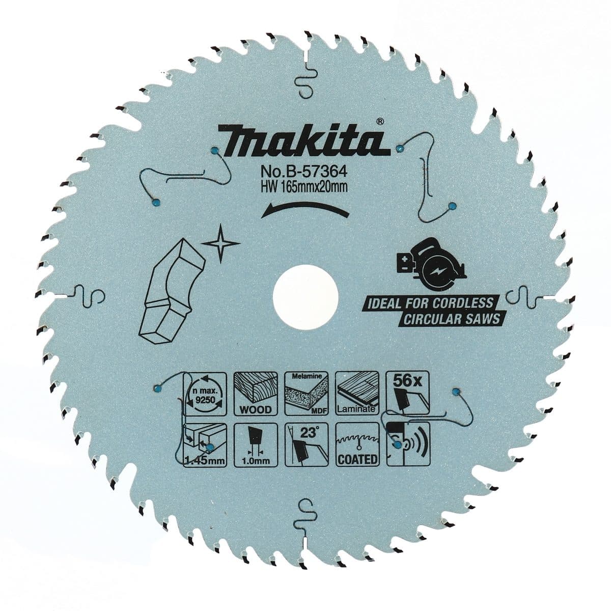 EFFICUT ใบเลื่อย 6" X 56T (B-57364)