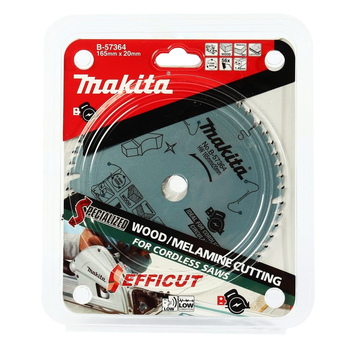 EFFICUT ใบเลื่อย 6" X 56T (B-57364)