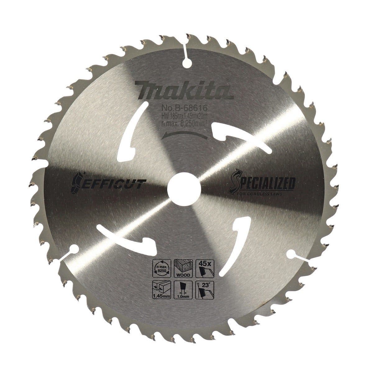 EFFICUT ใบเลื่อย 7" X 45T (B-68616)