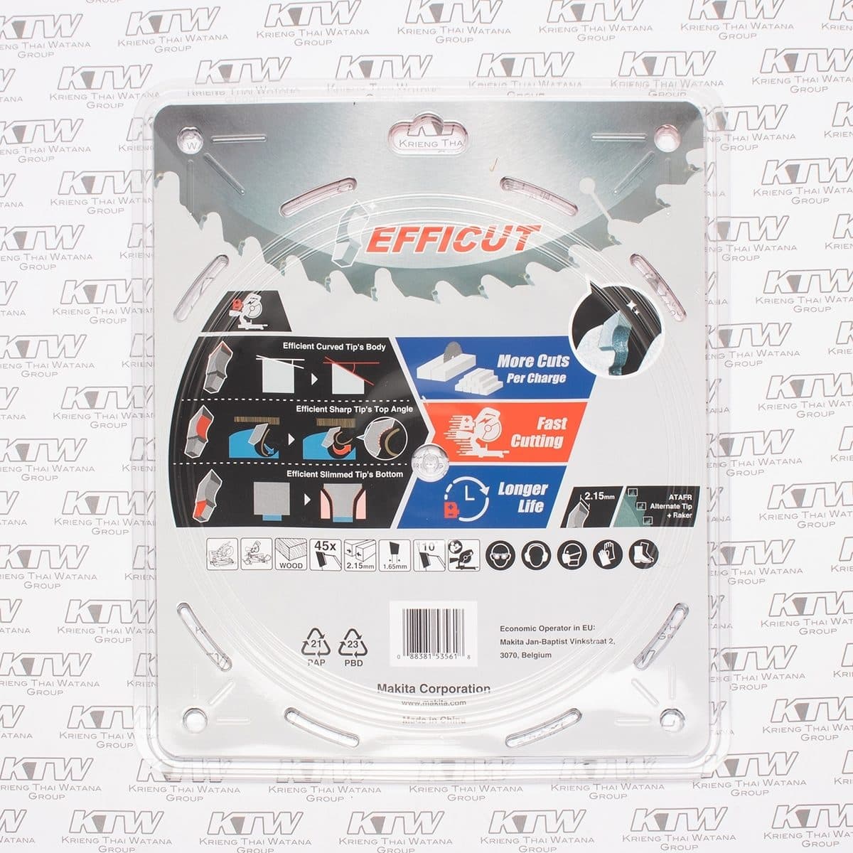 EFFICUT ใบเลื่อย 10" X 45T (B-64668)