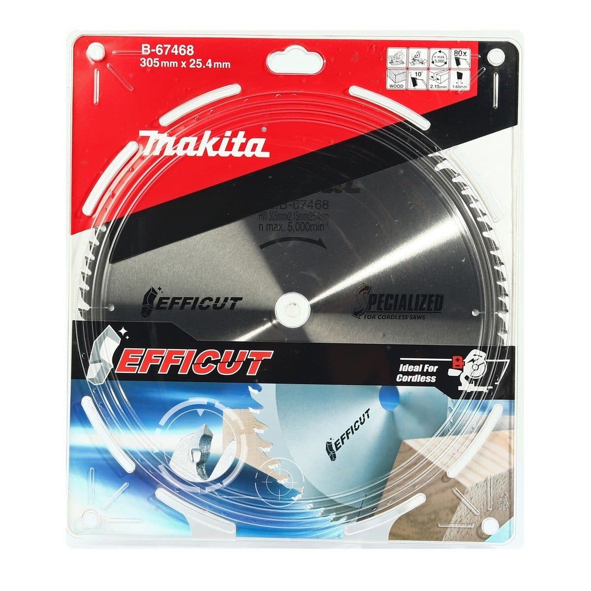 EFFICUT ใบเลื่อย 12" X80T (B-67468)