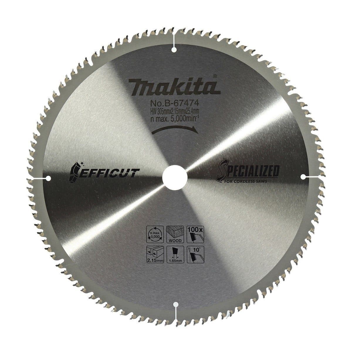 EFFICUT ใบเลื่อย 12" X100T (B-67474)