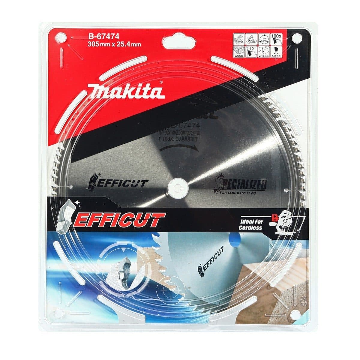 EFFICUT ใบเลื่อย 12" X100T (B-67474)