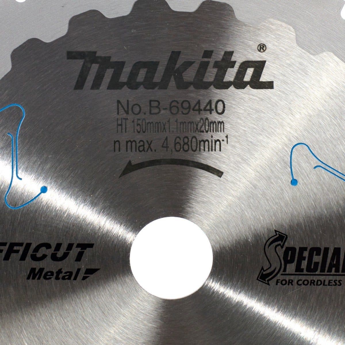 EFFICUT ใบเลื่อยตัดโลหะ 6"X33T (B-69440)