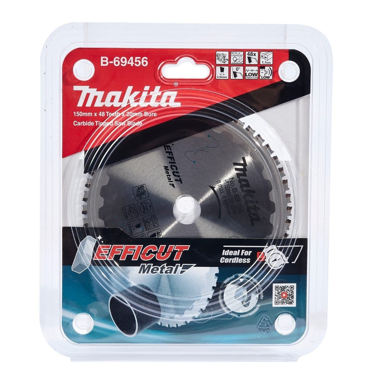 EFFICUT ใบเลื่อยตัดโลหะ 6"X48T (B-69456)