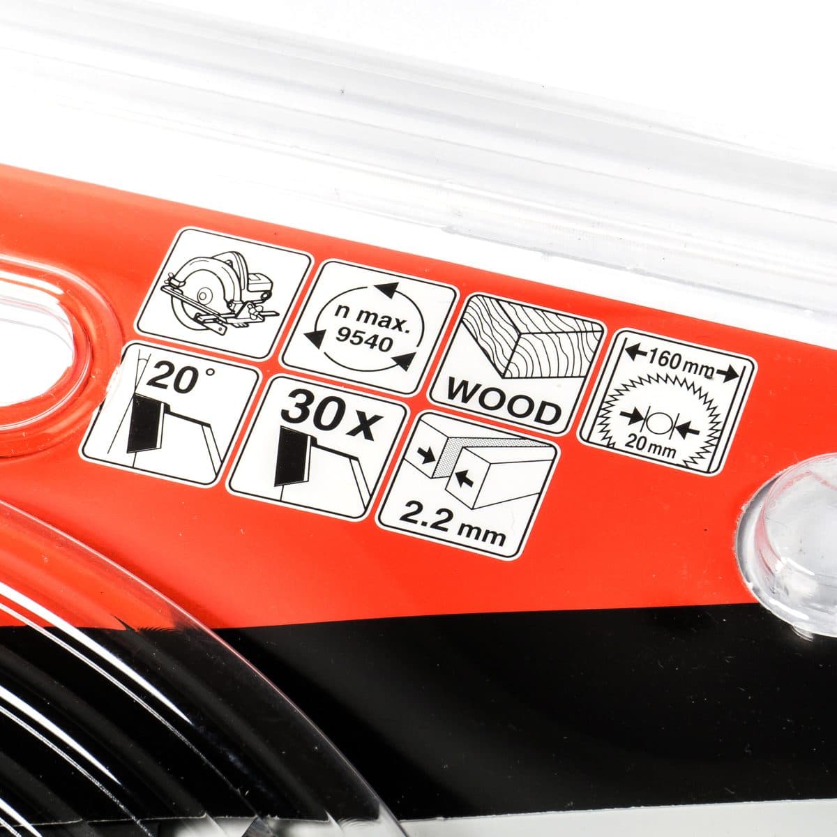 MAKITA ใบเลื่อยวงเดือนคาร์ไบด์สำหรับตัดไม้ 6 นิ้ว 30 ฟัน รุ่น A-81876 เส้นผ่านศูนย์กลาง 160 มม. หนา 2.2 มม. (มากีต้า)