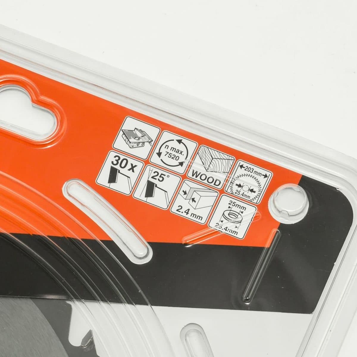 MAKITA ใบเลื่อยวงเดือนคาร์ไบด์สำหรับตัดไม้ 8 นิ้ว 30 ฟัน รุ่น A-81957 เส้นผ่านศูนย์กลาง 203 มม. หนา 2.4 มม. (มากีต้า)