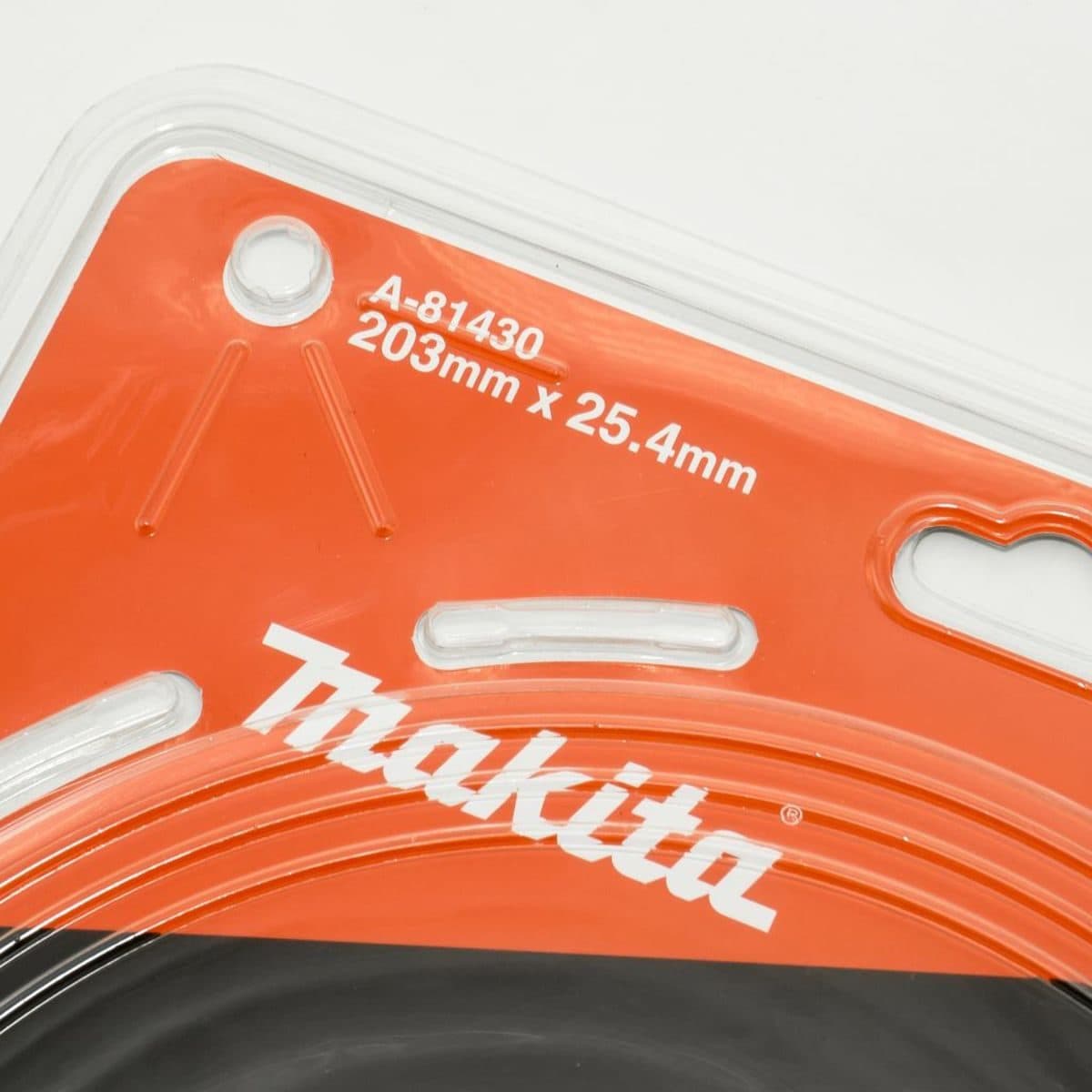 MAKITA ใบเลื่อยวงเดือนคาร์ไบด์สำหรับตัดไม้ 8 นิ้ว 40 ฟัน รุ่น A-81430 เส้นผ่านศูนย์กลาง 203 มม. หนา 2.4 มม. (มากีต้า)