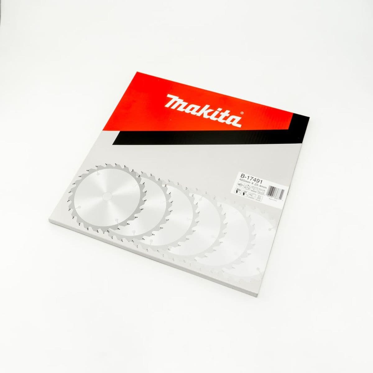 MAKITA ใบเลื่อยวงเดือนคาร์ไบด์สำหรับตัดไม้ 16 นิ้ว 40 ฟัน รุ่น B-17491 เส้นผ่านศูนย์กลาง 405 มม. หนา 3.2 มม. (มากีต้า)