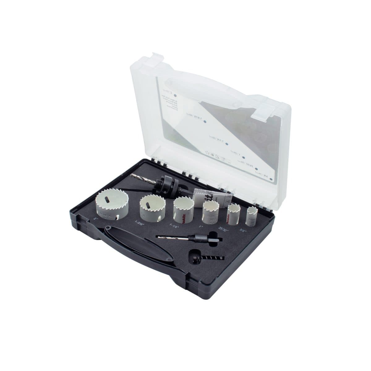 BIM HOLE SAW KIT (SIZE หุน) D-21886