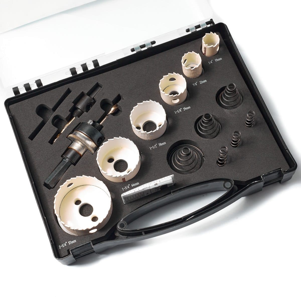 MAKITA ชุดดอกดอกโฮลซอว์ BiM Hole Saw รุ่น B-38663 ในชุดประกอบไปด้วยขนาด 19,22,29,38,44 และ 57 มม. (6 ชิ้น/ชุด) (มากีต้า)