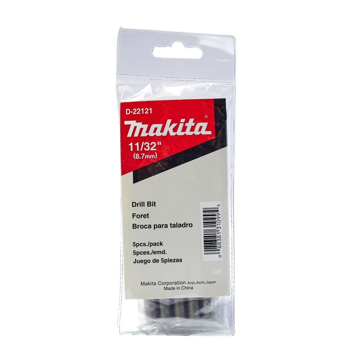 ดอกเจาะเหล็ก 11/32" (D-22121)