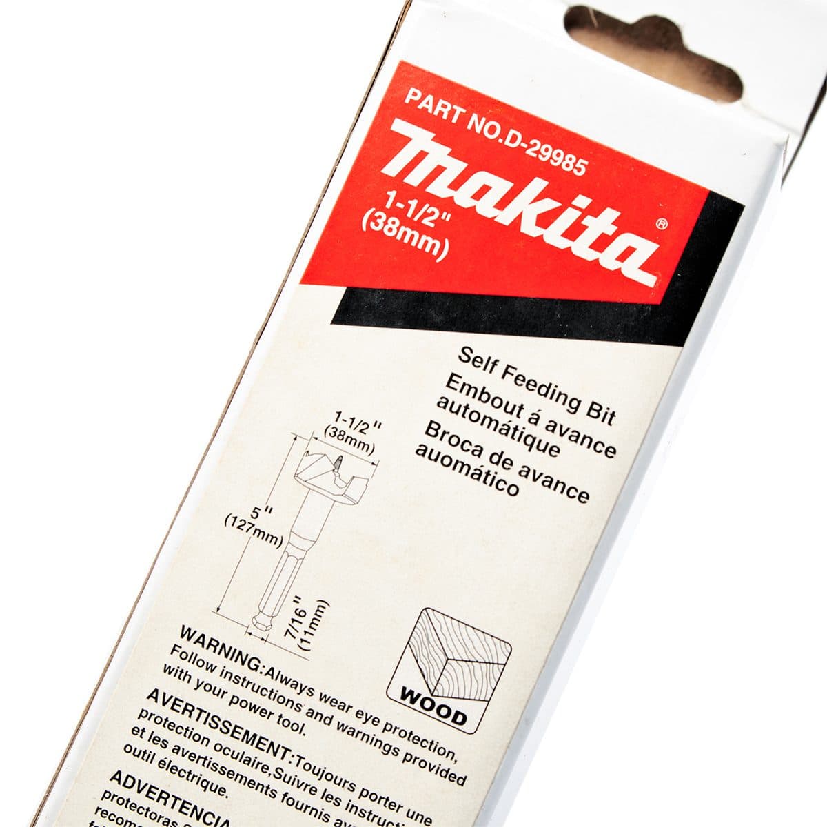 ดอกเจาะไม้แบบ SELF FEED 1-1/2" (D-29985)