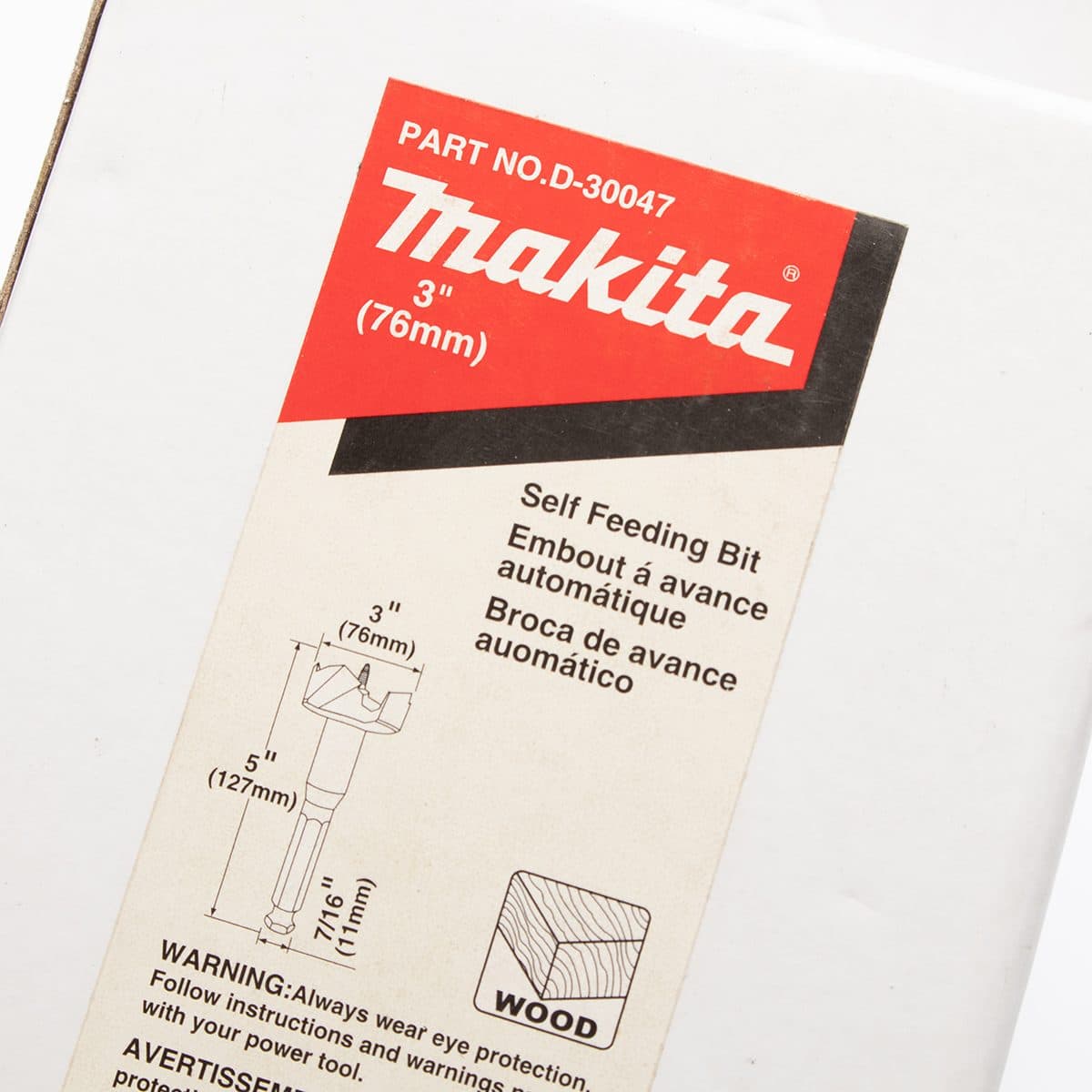 ดอกเจาะไม้แบบ SELF FEED 3" (D-30047)