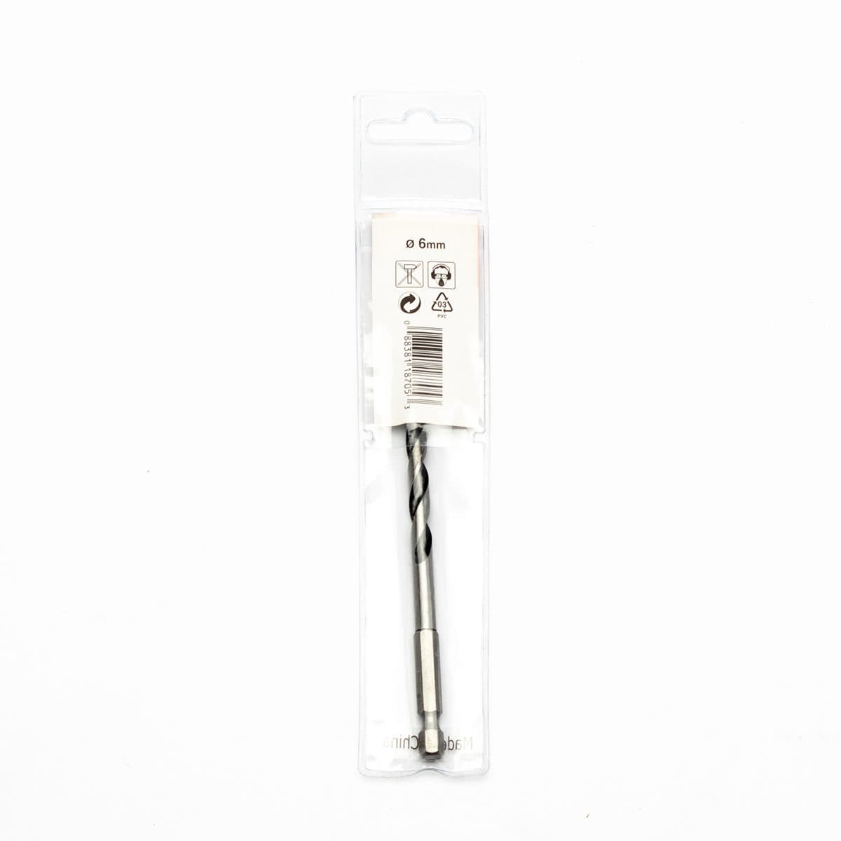 ดอกเจาะไม้ก้านหกเหลี่ยม 6 มม. D-15899(T)