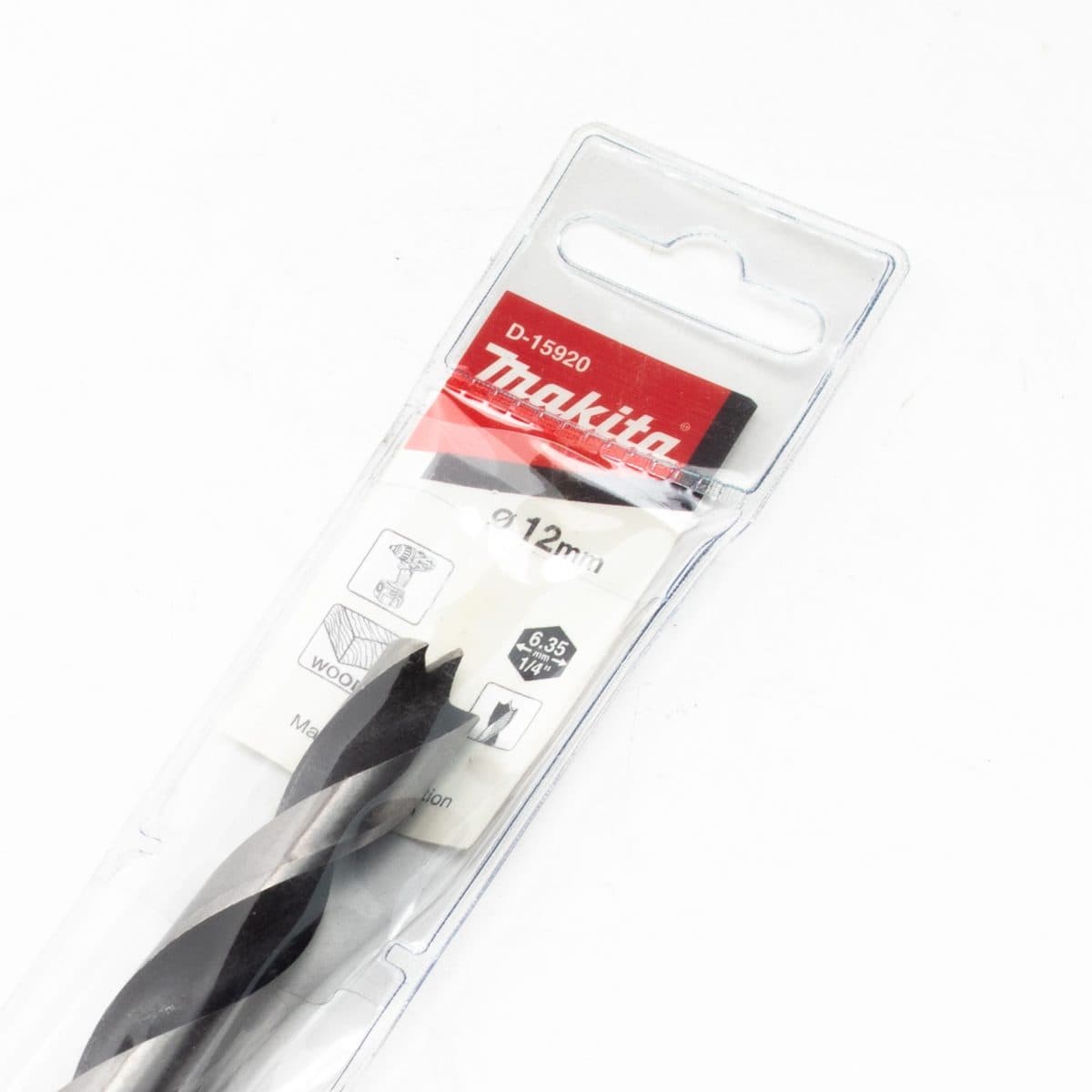 ดอกเจาะไม้ก้านหกเหลี่ยม 12มม. D-15920(T)