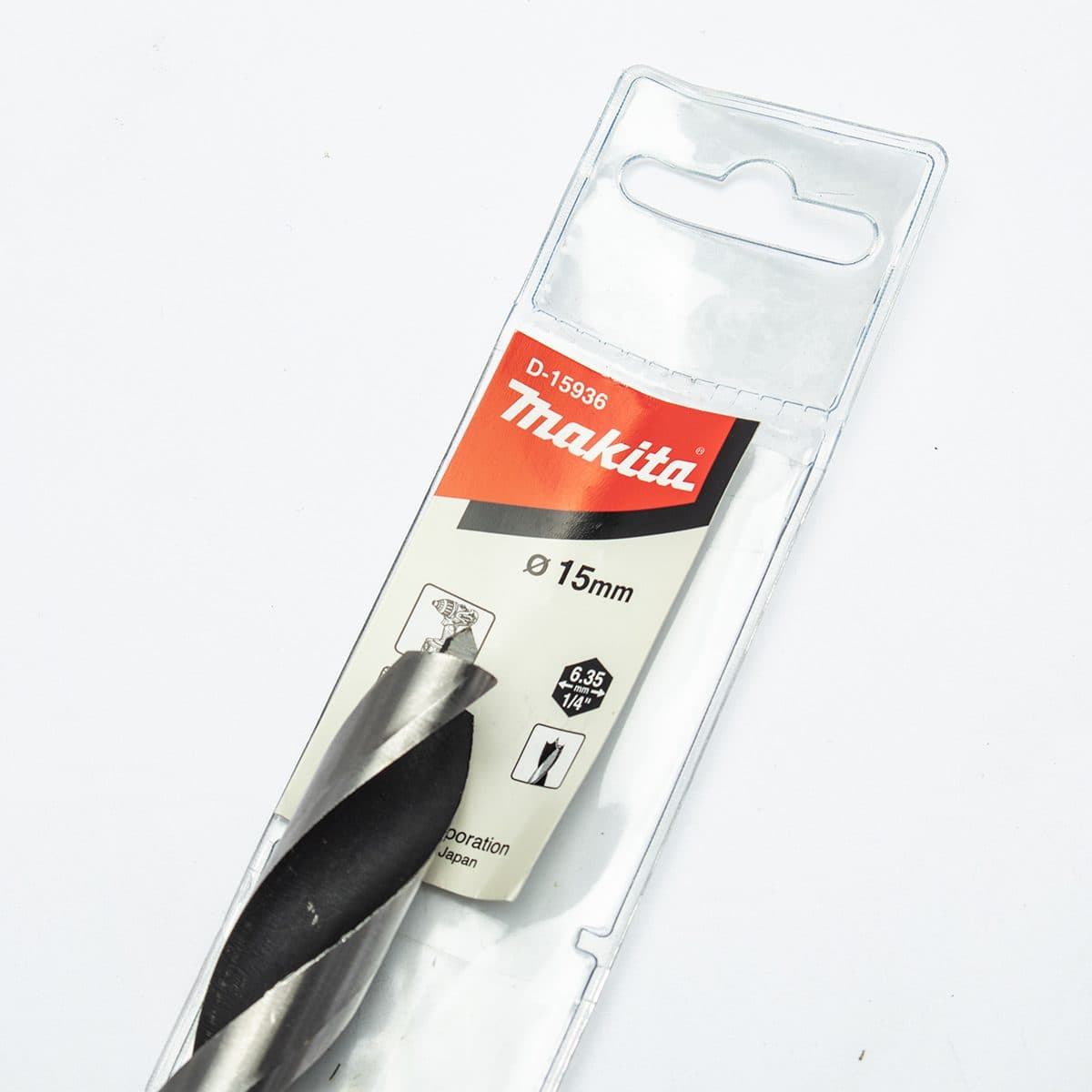 ดอกเจาะไม้ก้านหกเหลี่ยม 15มม. D-15936(T)