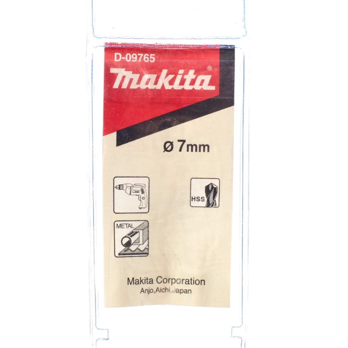 D-09765 ดอกเจาะเหล็ก HSS-G 7 MM (1 ดอก)