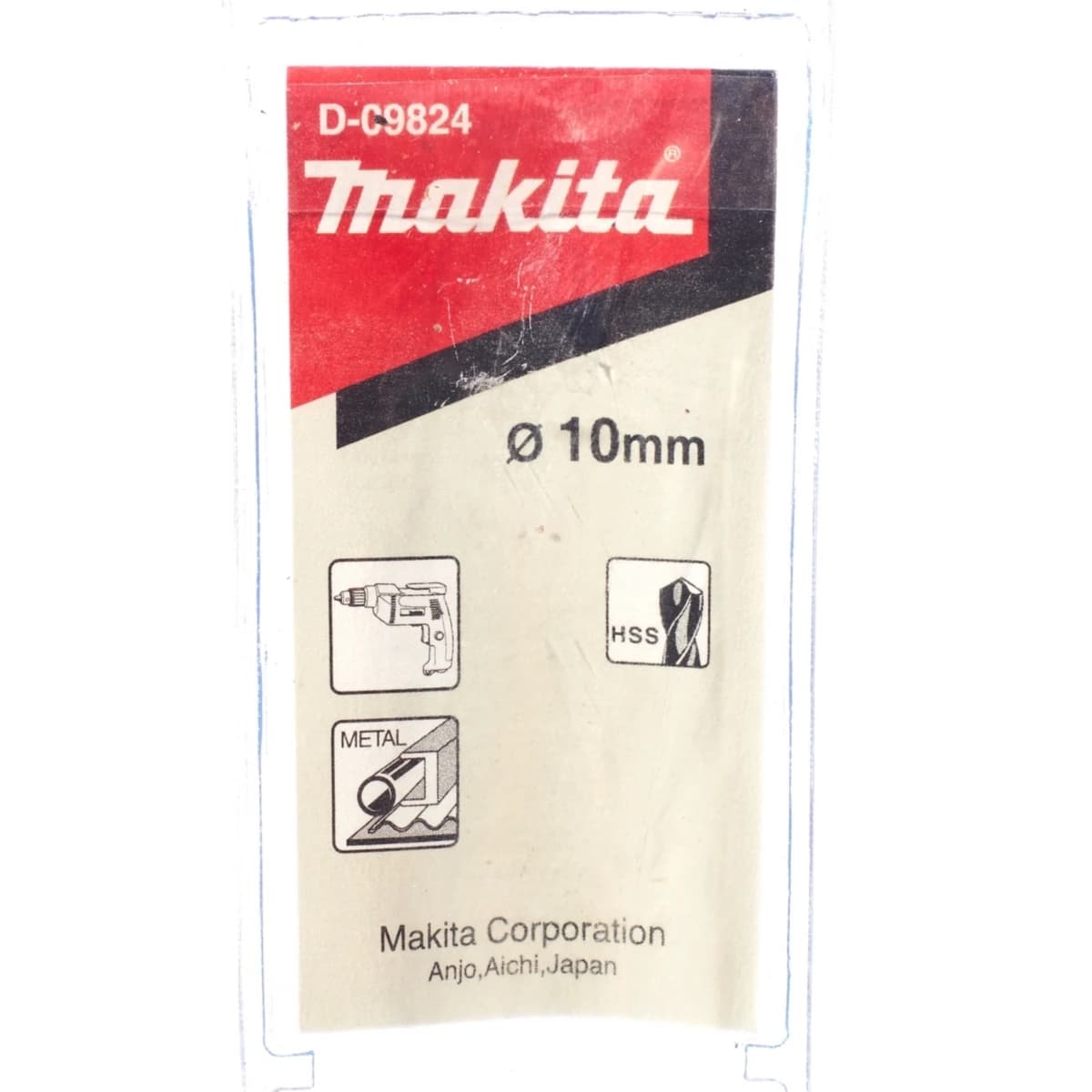 D-09824 ดอกเจาะเหล็ก HSS-G 10 MM (1 ดอก)