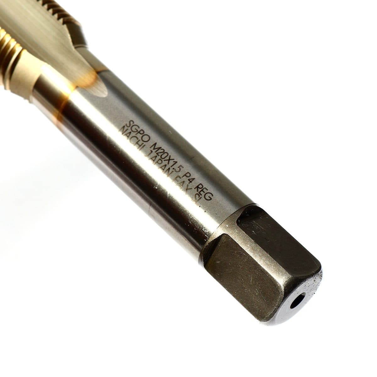 NACHI (นาชิ) L7950_M20X1.5 ดอกต๊าปร่องตรง High Alloy HSS (FMX) เคลือบ SG